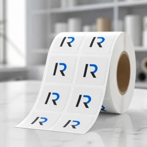 لیبل کاغذی با یووی 25 × 25