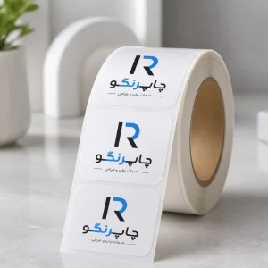 لیبل کاغذی با یووی 45 × 45