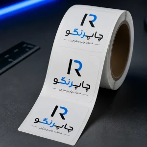 لیبل کاغذی بدون روکش 50 × 50