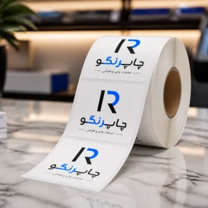 لیبل کاغذی بدون روکش 75 × 75