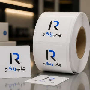 لیبل کاغذی بدون روکش 95 × 95